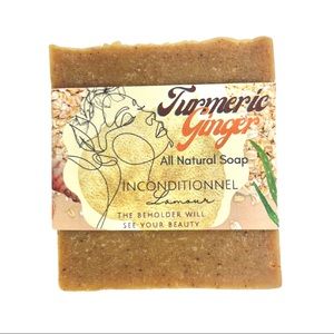 Turmeric Ginger Exfoliating All-Natural Soap